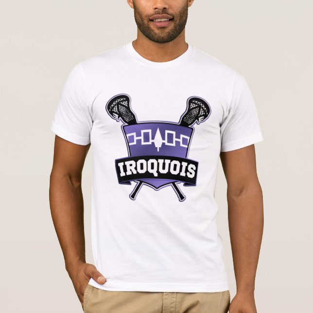 Iroquois Lacrosse Logo T-Shirt (Vorderseite)