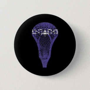 Iroquois Lacrosse Nation Flag Lax T-Shirt Premium Button