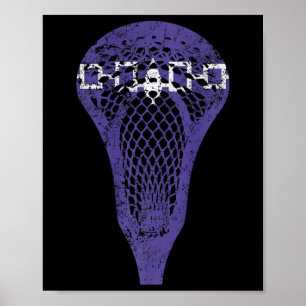 Iroquois Lacrosse Nation Flag Lax T-Shirt Premium Poster
