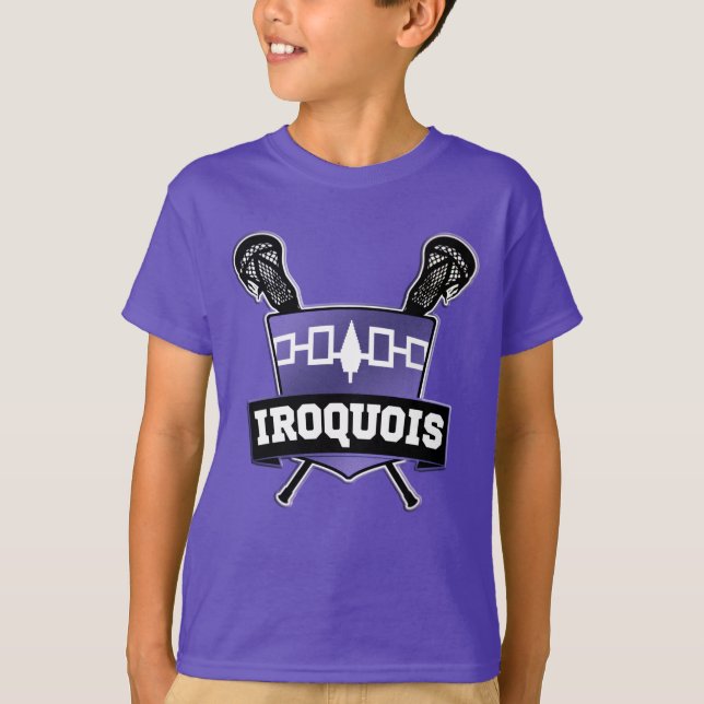 Iroquois Nation Lacrosse T-Shirts (Vorderseite)