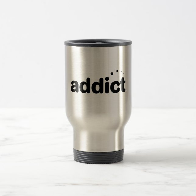iRovr Süchtig-Reise-Tasse Reisebecher (Mittel)