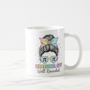 Irrationale, aber wohlgerundete Pi-Zahl Mathelehre Kaffeetasse