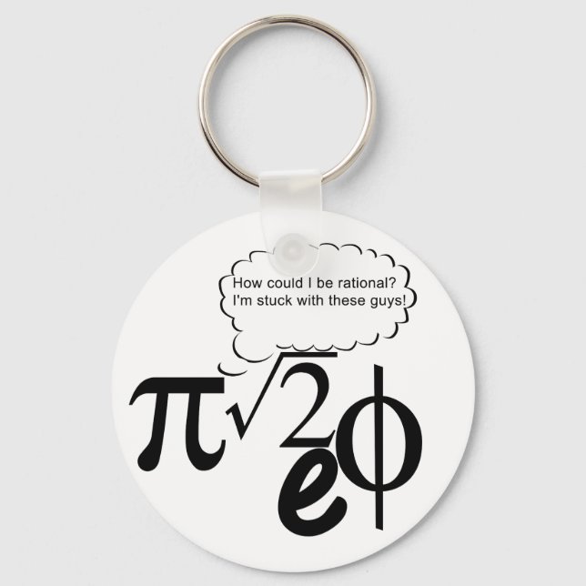 Irrationale Buddies Schlüsselanhänger (Vorderseite)