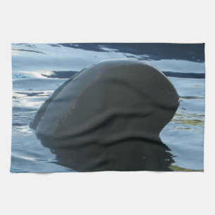 Irrawaddy Dolphin Flüchtige Blick-A-Boo Geschirrtuch