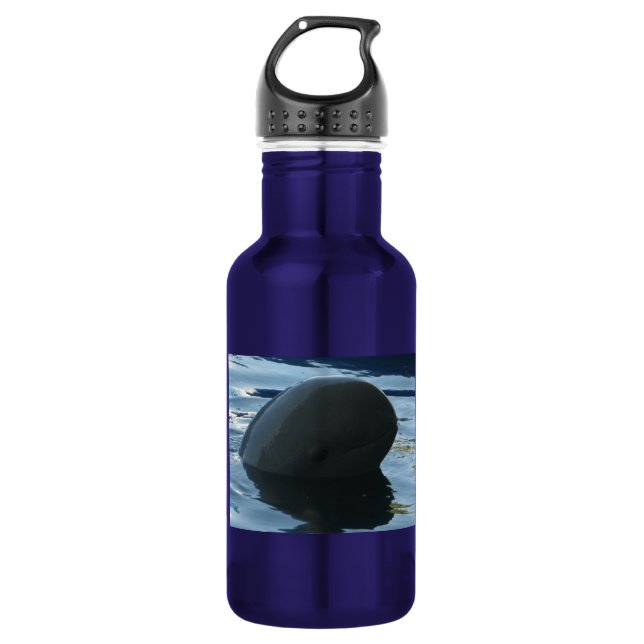 Irrawaddy Dolphin Flüchtige Blick-A-Boo Trinkflasche (Vorderseite)