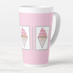 Irrésistible crème glacée Latte Mug par Adiela Ako