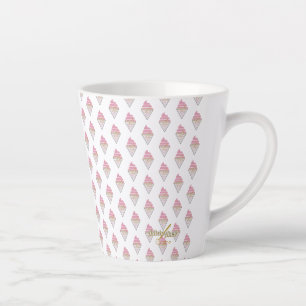 Irrésistible crème glacée Latte Mug par Adiela Ako