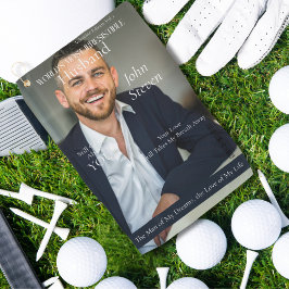 Irresistible Husband Magazine Cover Style Golfhandtuch