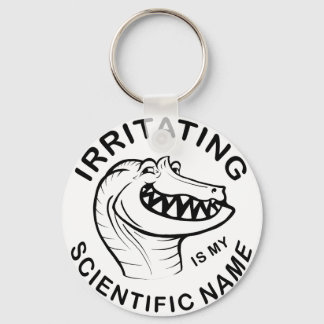 Irritator Trollface (Text) Schlüsselanhänger