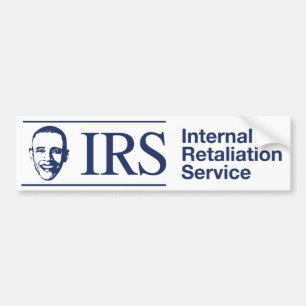 IRS: Interner Vergeltungs-Service Autoaufkleber