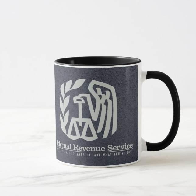 IRS-Parodie-Tassen Tasse (Rechts)