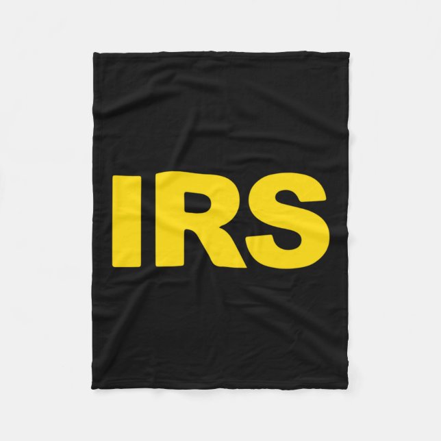 IRS-Sonderermittler Langarm  Fleecedecke (Vorderseite)