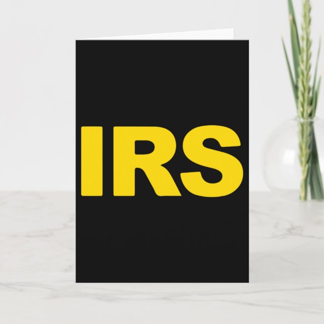 IRS-Sonderermittler Langarm  Karte (Vorderseite)