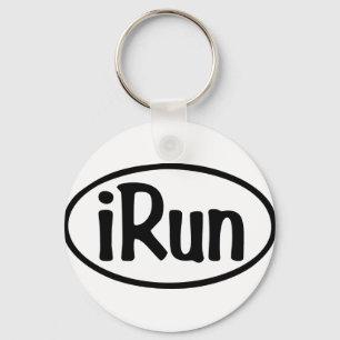 Irun-Oval Schlüsselanhänger