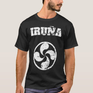 Iruna baskisch pamplona spanien retro vintage dist T-Shirt