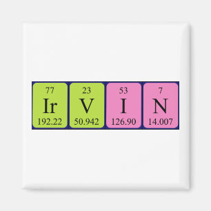 Irvin Periodenmagnet Magnet