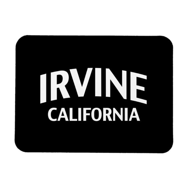 Irvine California Magnet (Horizontal)