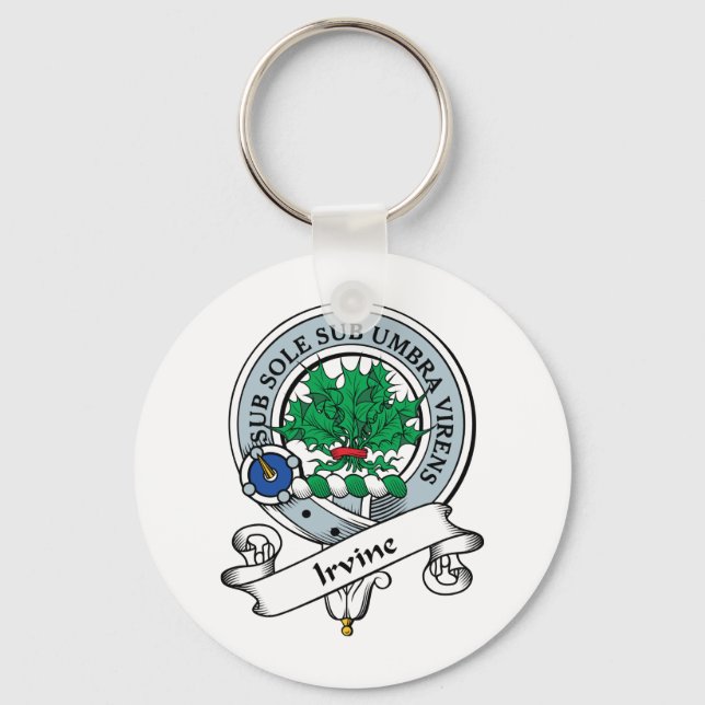 Irvine Clan Abzeichen Schlüsselanhänger (Vorderseite)