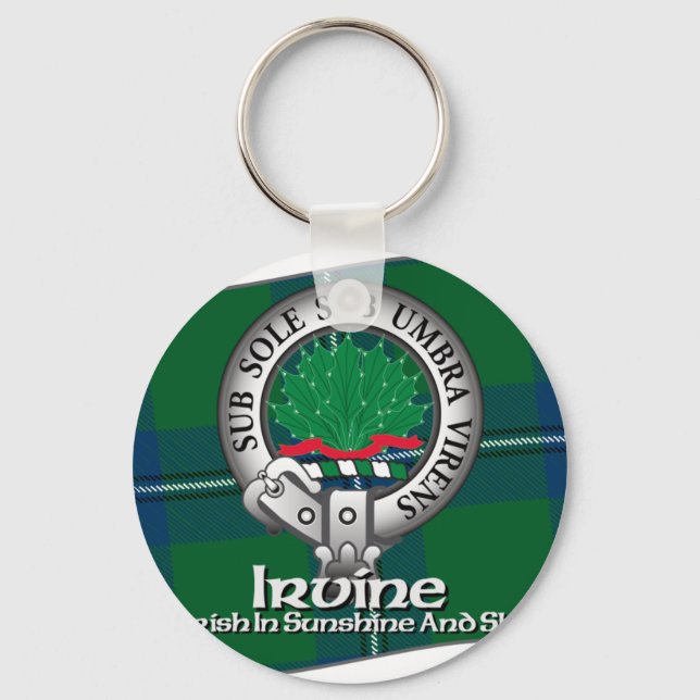 Irvine Clan Schlüsselanhänger (Vorderseite)