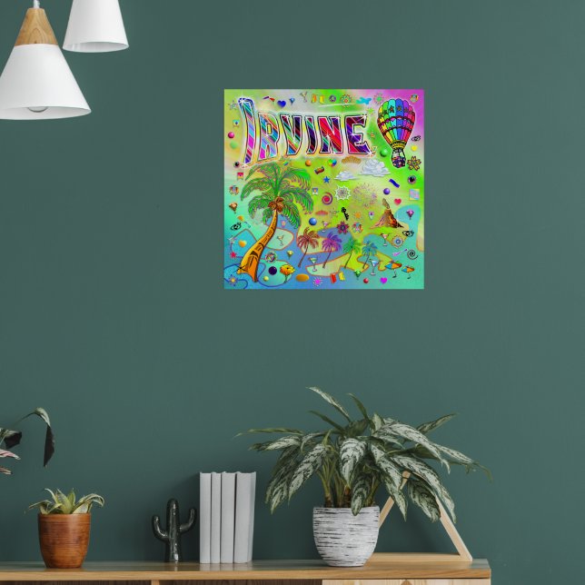 Irvine Timeless Melody Poster (Wohnzimmer 1)