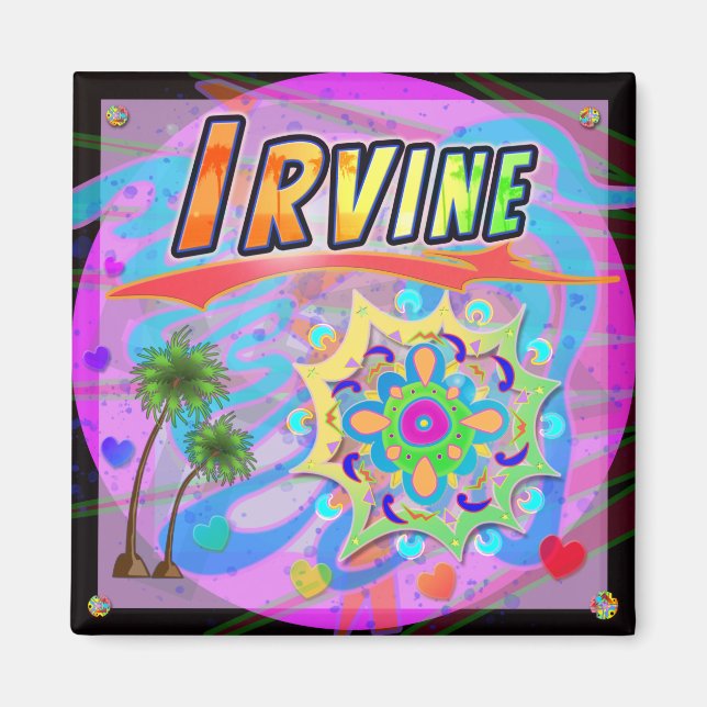 Irvine True Progress Magnet (Vorne)