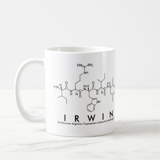 Irwin Peptidname Tasse (Links)