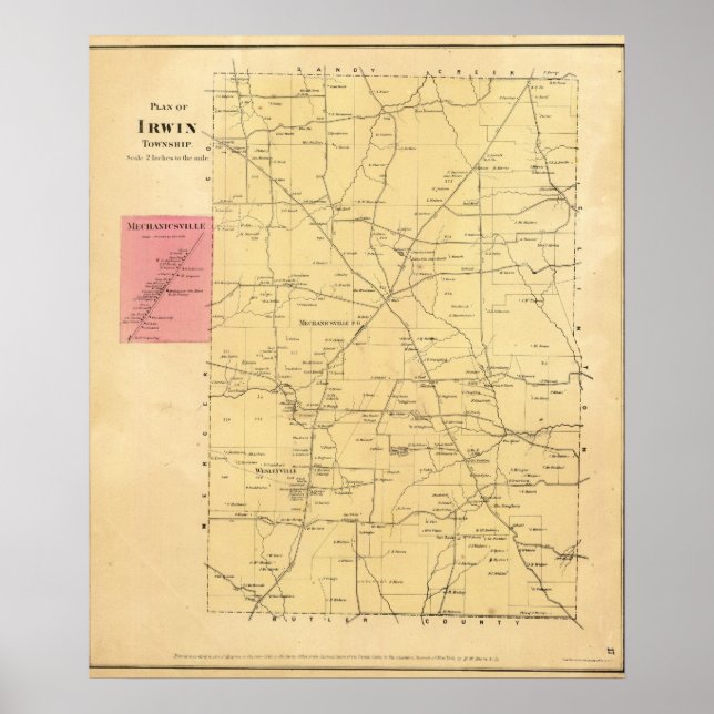 Irwin Town Poster (Vorne)