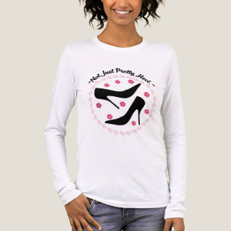 is just not pretty heels Tri-Blend shirt