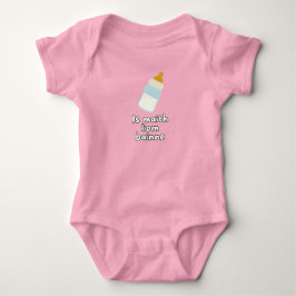 Is Maith Liom Bainne - Irish Language baby gifts Baby Strampler