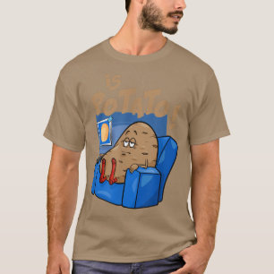 Is Potato In Television As Seen On Late NightIs Po T-Shirt