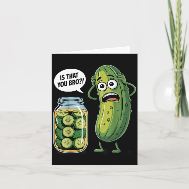 Is That You Bro_ Humorous Ckle Lovers Funny Cuber  Karte (Vorderseite)