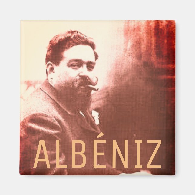 Isaac Albéniz Magnet (Vorne)