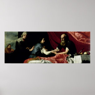 Isaac Blessing Jacob, 1637 Poster