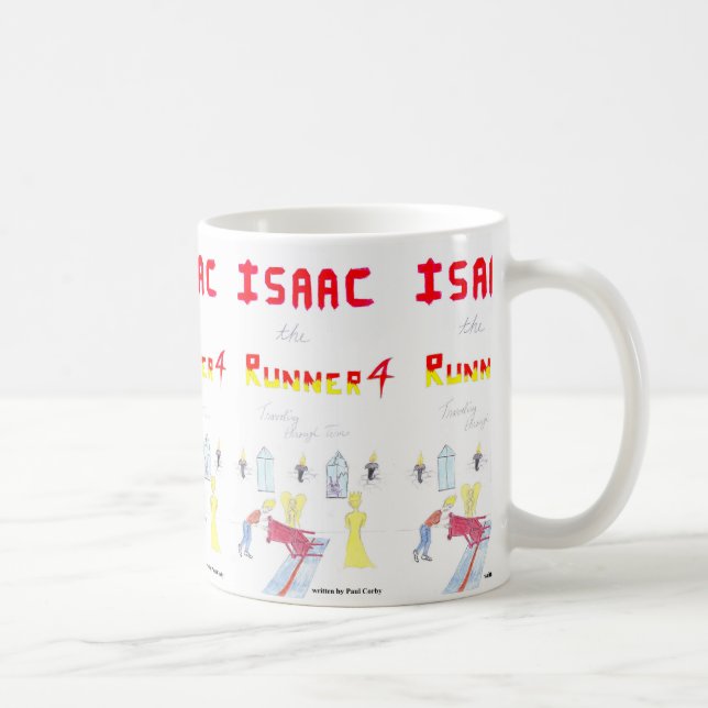 Isaac die Kaffee-Tasse des Läufers 4 Kaffeetasse (Rechts)