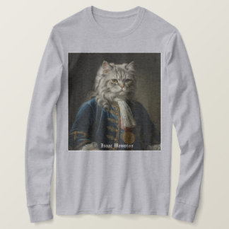 Isaac Meowton Newton (Kätzchen / Katze Thema) Desi T-Shirt