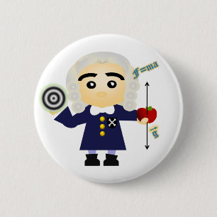 Isaac Newton Button