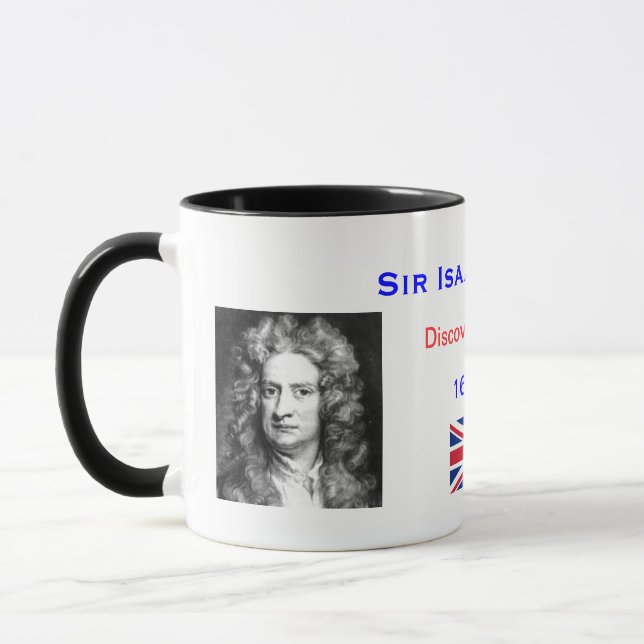 ISAAC NEWTON Tasse (Links)