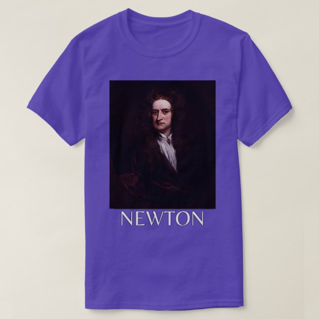 Isaac Newton TShirt 4 (Design vorne)