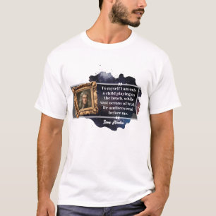 Isaac Newton Zitat T-Shirt