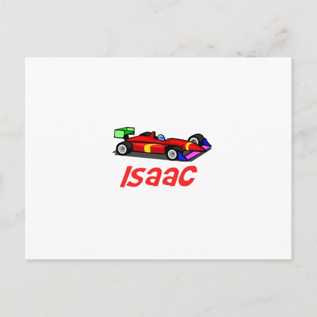 Isaac Postkarte (Vorderseite)