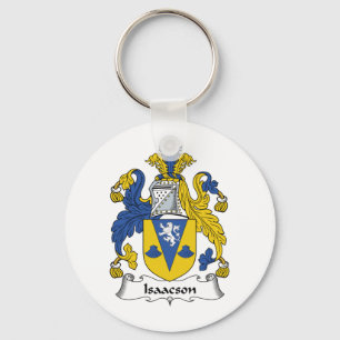Isaacson Familienwappen Schlüsselanhänger