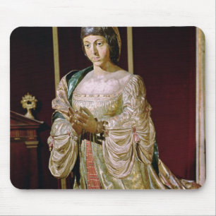 Isabella der Olivenölseife in Gebet, 1520-22 Mousepad
