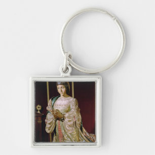 Isabella der Olivenölseife in Gebet, 1520-22 Schlüsselanhänger