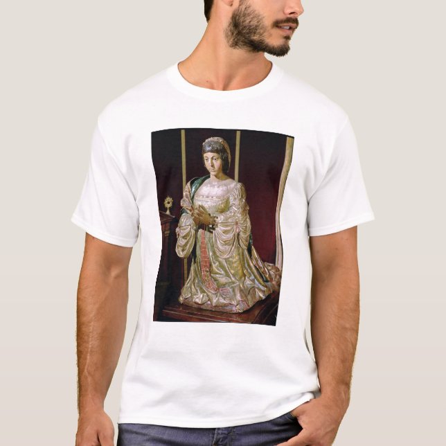 Isabella der Olivenölseife in Gebet, 1520-22 T-Shirt (Vorderseite)