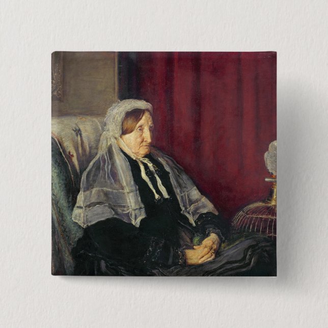 Isabella Heugh, 1872 Button (Vorderseite)