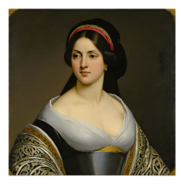 Isabella Marie Rousseau Kunstmuseum Poster