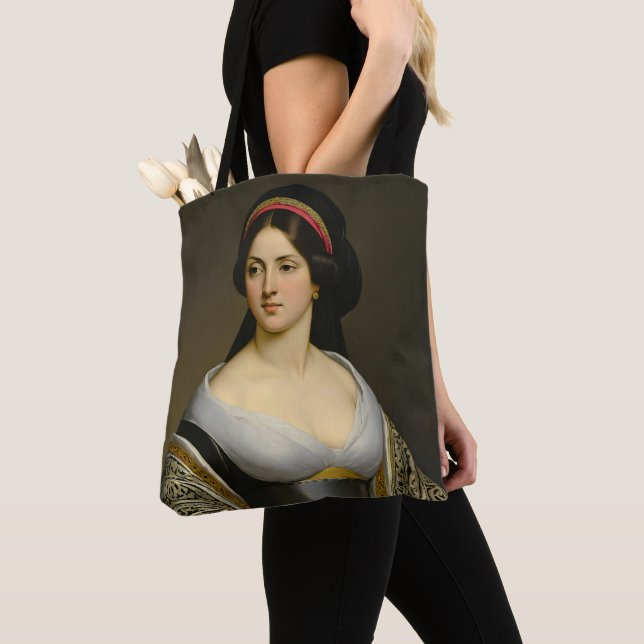 Isabella Marie Rousseau Kunstmuseum Tasche (Von Nahem)
