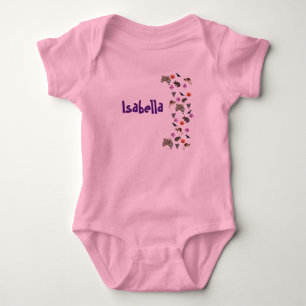 Isabella, Name mit australischer Wildtierart, Baby Strampler
