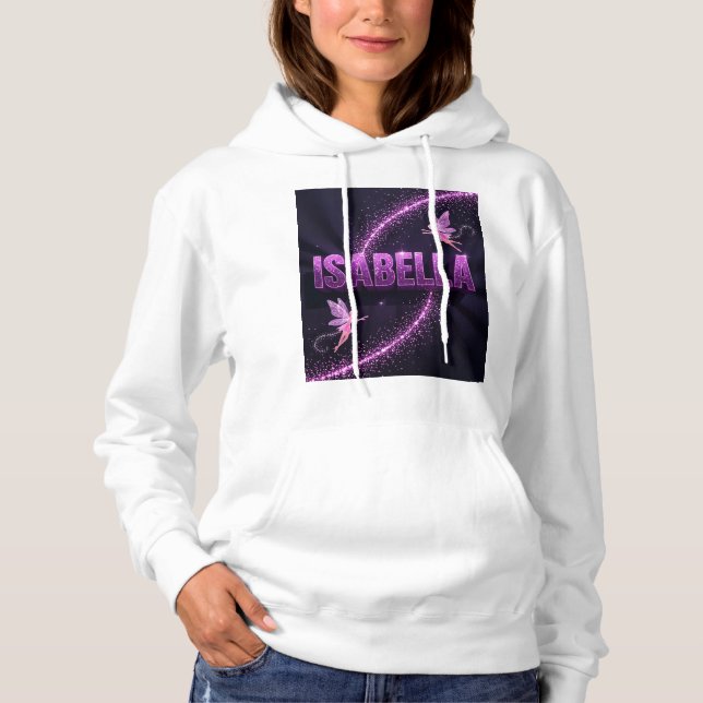 Isabella - Personalized Hoodie – Gift for Her (Vorderseite)