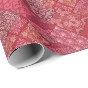 Isabella-Rot Geschenkpapier